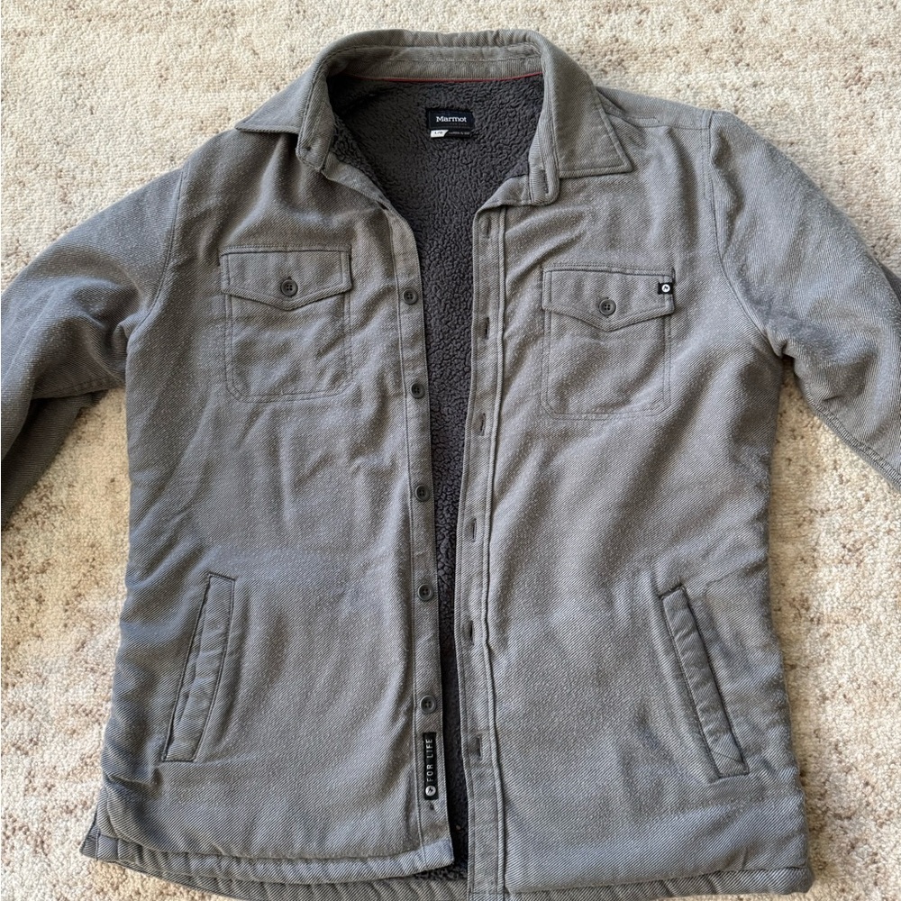 Marmot Shirt Jacket Fleece Lining